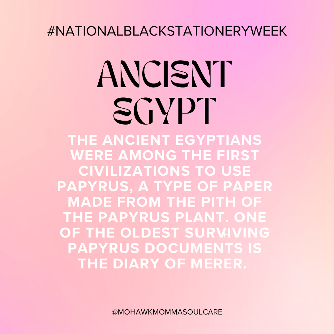 Ancient Egypt 1 of 2 stationery history text image